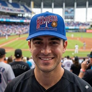 Mitchell & Ness Texas Rangers Hat Mens OSFA Royal Blue New Pro Pinch Snapback